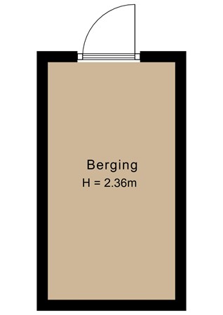 Floorplan - Nieuwesluisweg 1A1039, 4511 RG Breskens